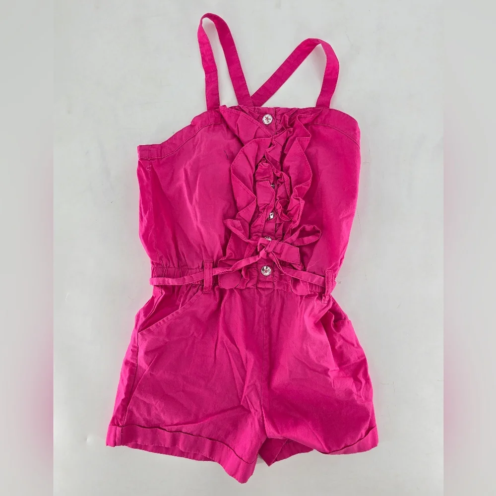 Gymboree Pink Ruffle Romper‎